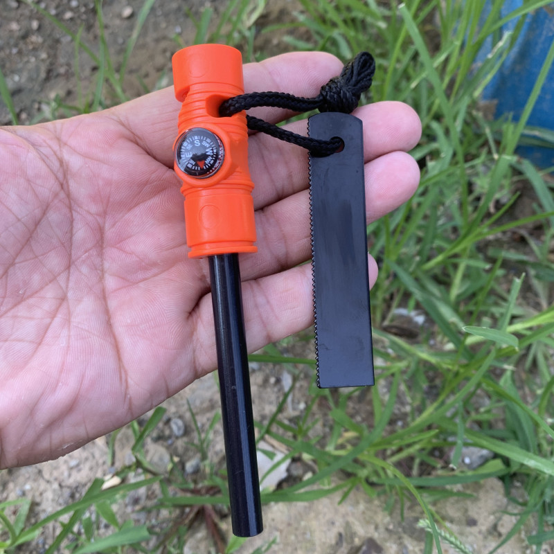أداة إشعال متعددة الوظائف من س - مراجعة Magnesium Fire Starter وسعره