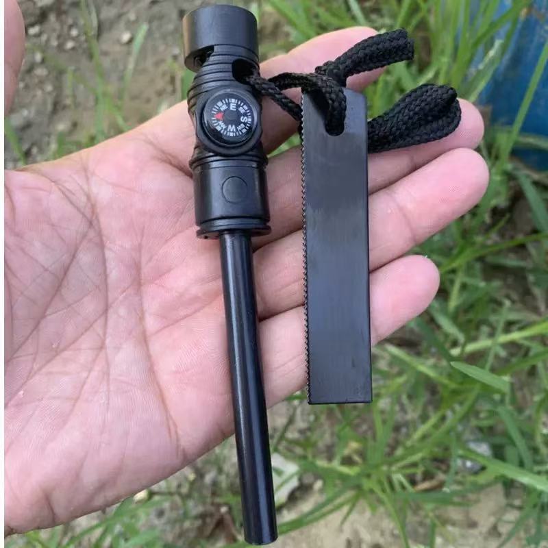 أداة إشعال متعددة الوظائف من س - مراجعة Magnesium Fire Starter وسعره